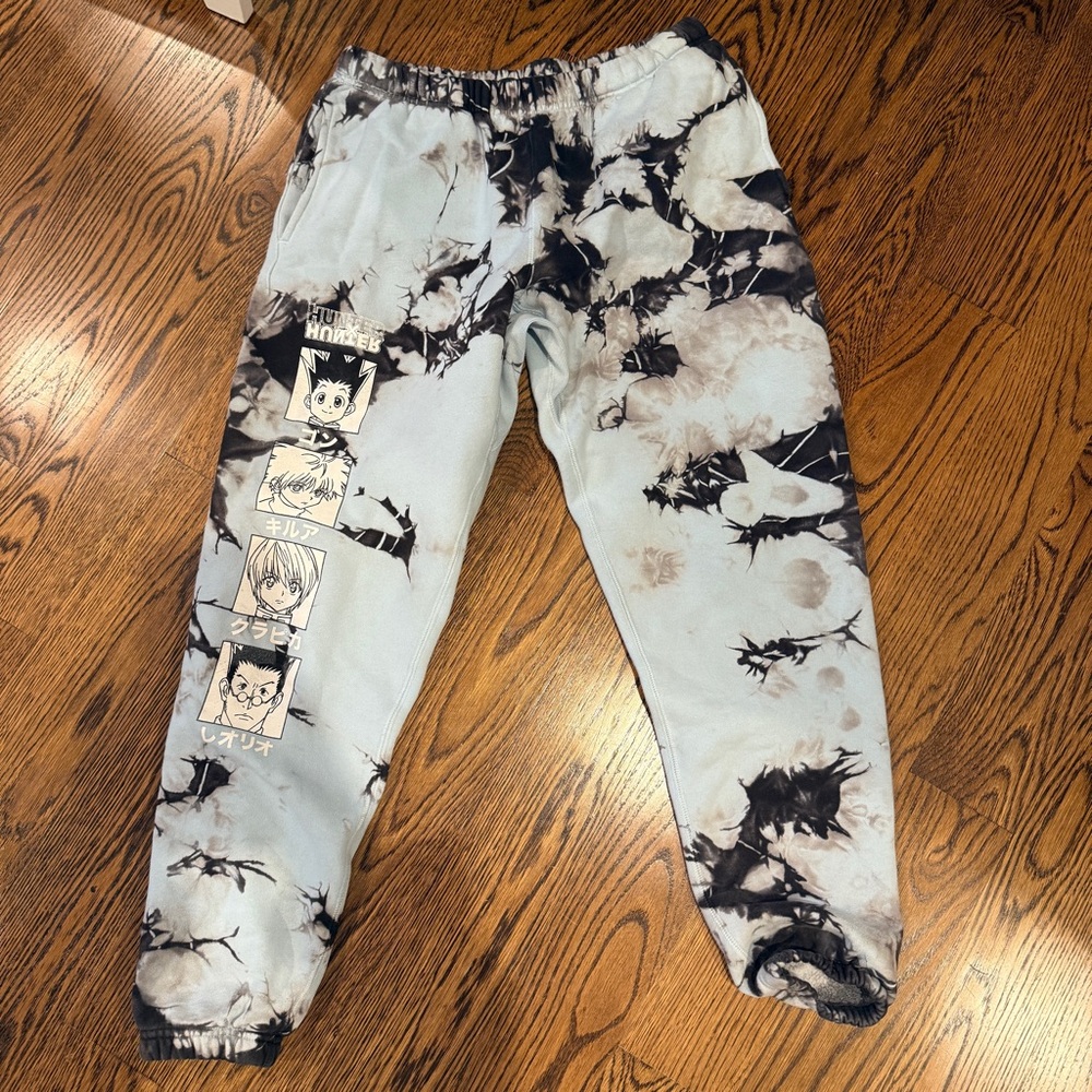 Hypland Hunter X Hunter Tie Dye Jogger Unisex/Mens Size Small